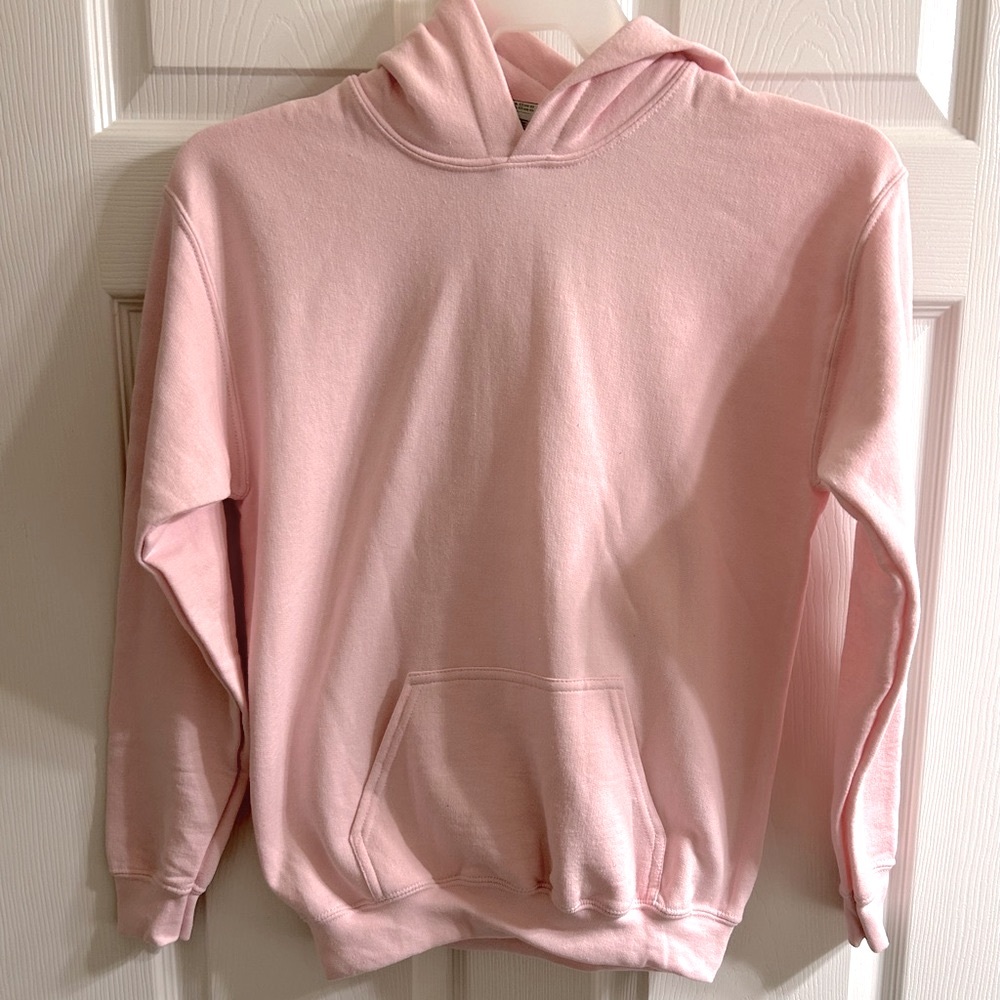 3/$10. Joe’s USA pink sweatshirt.  (Lg youth)